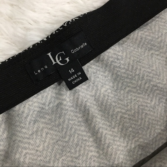 LENA Gabrielle LG herringbone skirt NWT size 14 - Picture 3 of 8